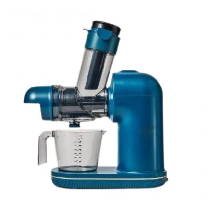 Electric Masticating Juicer in Stylish Dark Teal for Homes